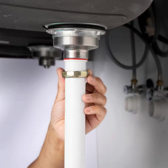 1-1/2 in. Sink Drain Pipe Flanged Rubber Washer (2-Pack)