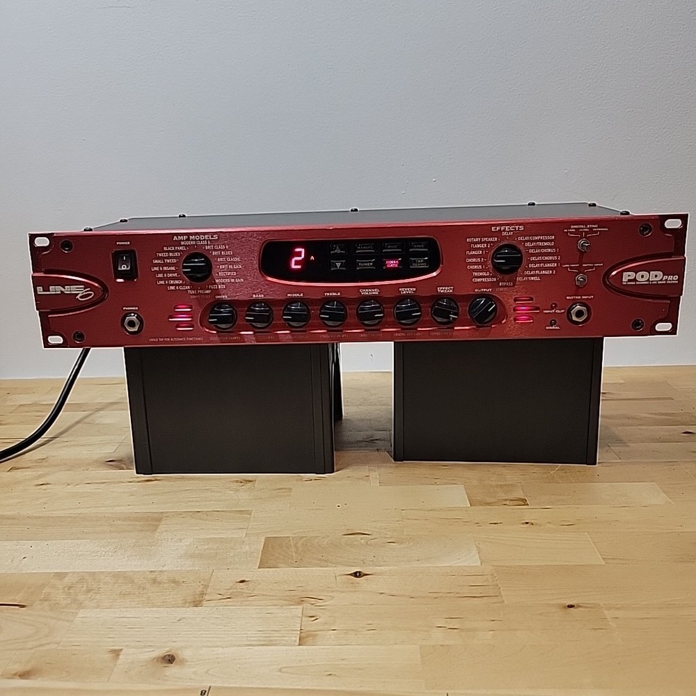LINE 6 POD PRO Guitar Multi Effects Processor (UD2117570) Great Condition