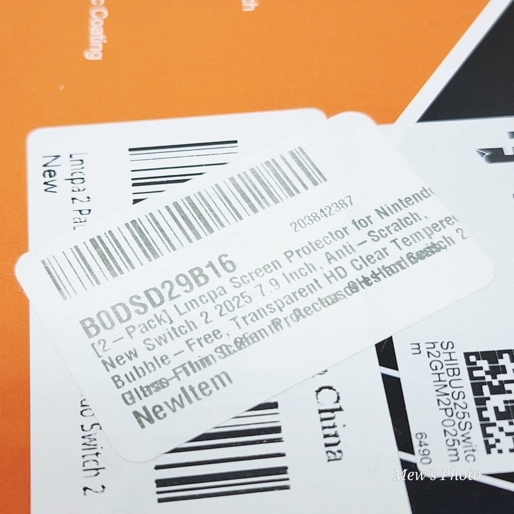 [2-Pack] Lmcpa Screen Protector for Nintendo New Switch 2（2025）
