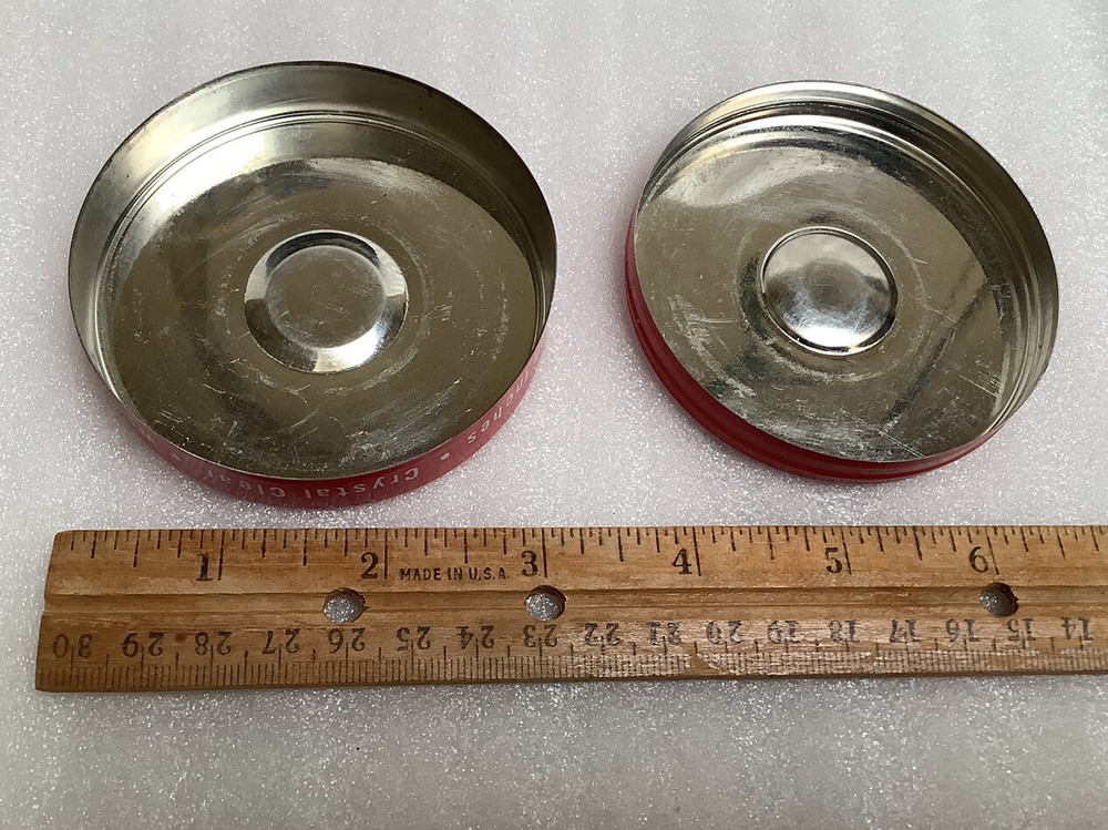 Permacel Permanent Mending Tape Empty Advertising Tin