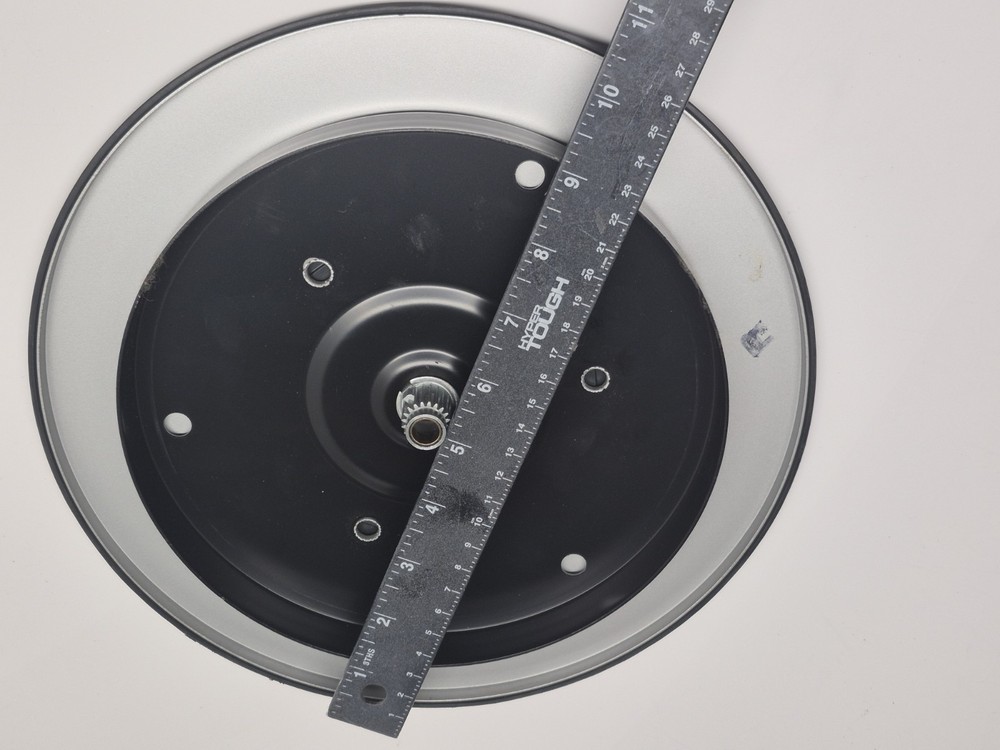 Vintage Masterwork Garrard 3000 Vinyl Record Turn Table Platter