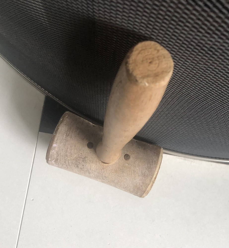 Vintage Rolled Rawhide Mallet Hammer Soft Hit Hammer Old Tool Leather Worker