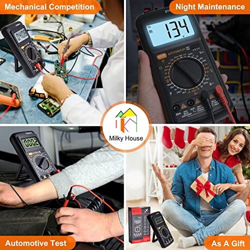 Digital Multimeter Tester, Multimeter Tester Pocket Voltmeter, Multicolored