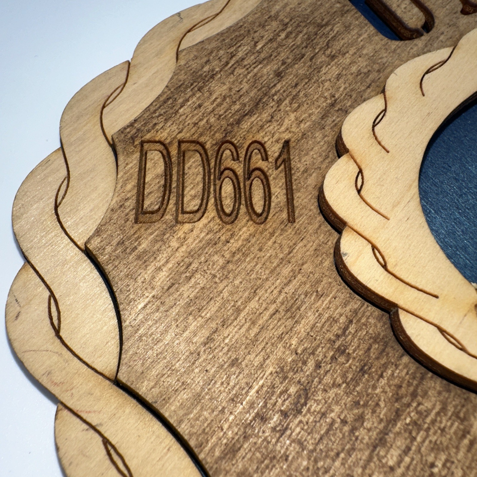 US Navy USS Kidd DD661 Wooden 3D Laser Cut Wall Decor Military Ship Plaque