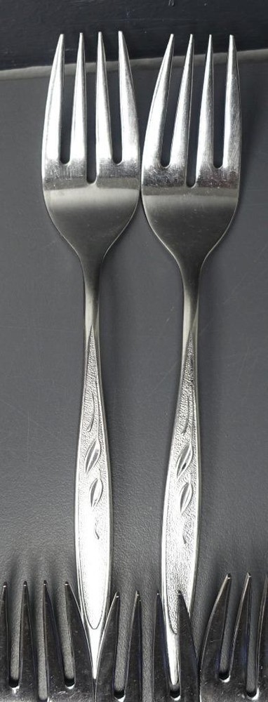 FLATWARE 53pc ROGERS stainless ROYAL HARVEST service for 11 + EXTRAS +SERVING