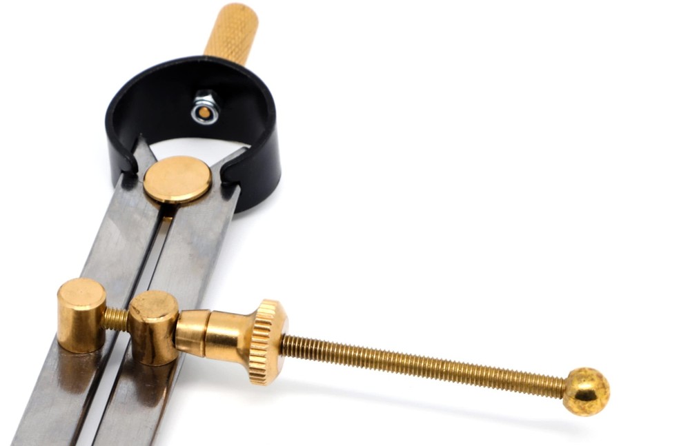 Precision Spring Divider Caliper Rapid Adjust Compass-Flat leg (8"/200mm)