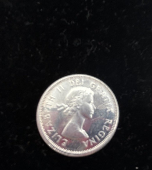 1963 Canada Silver Quarter - 80% Silver - Great Condition