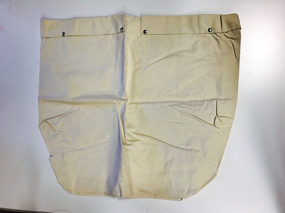 White Canvas Laundry Bag 31" Wide x 28" Deep (Unused)