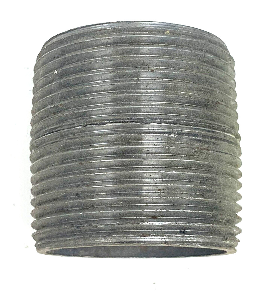 UNBRANDED FULLY THREADED PIPE NIPPLES LOT OF 16