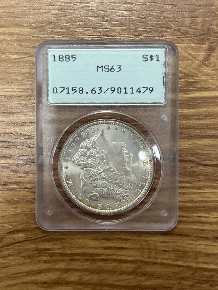 1885 - P - PCGS - MS63 - $1