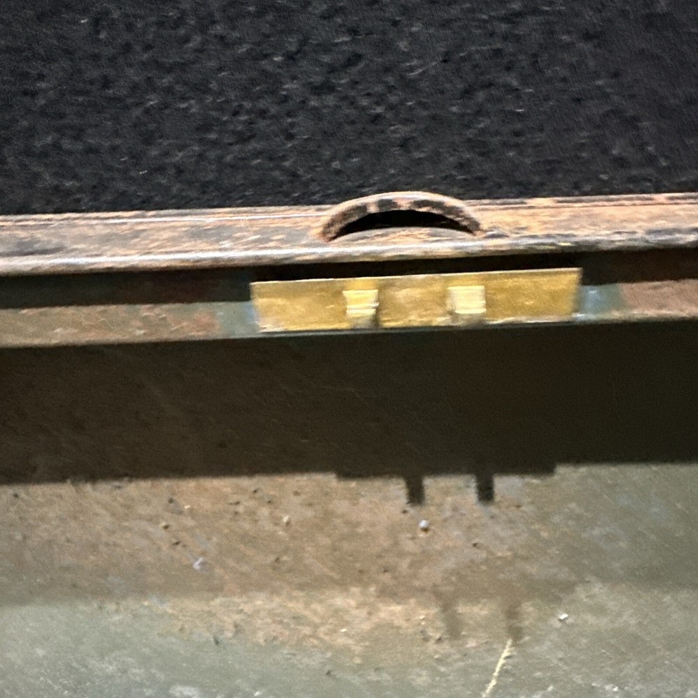 Vintage Deed Box / Metal Safe Tins X 2
