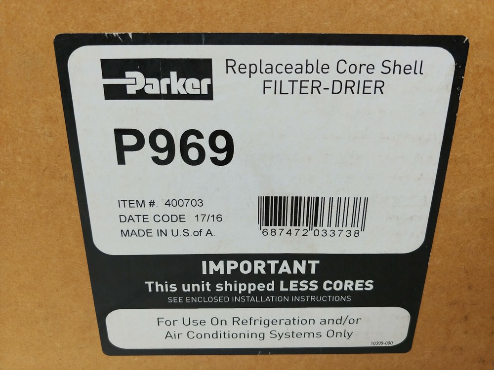 PARKER P-969 Filter, Dryer, Shell