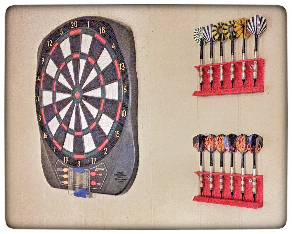 Darts Holder Stand Wall Mount Caddy Display Rack