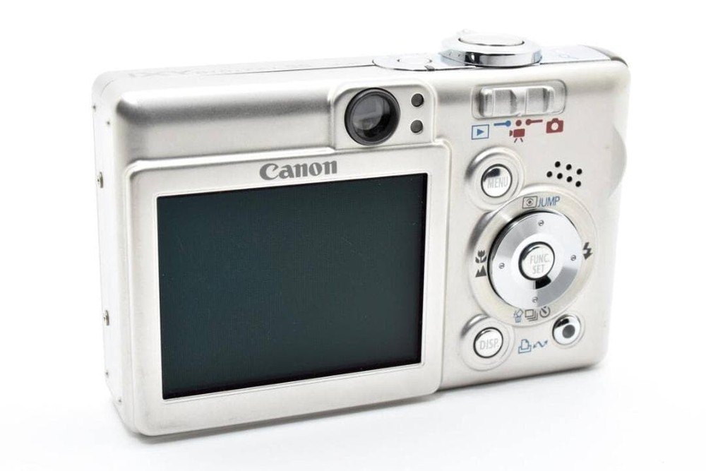 Canon IXY DIGITAL 55 Silver Compact Camera Excellent Condition Tested