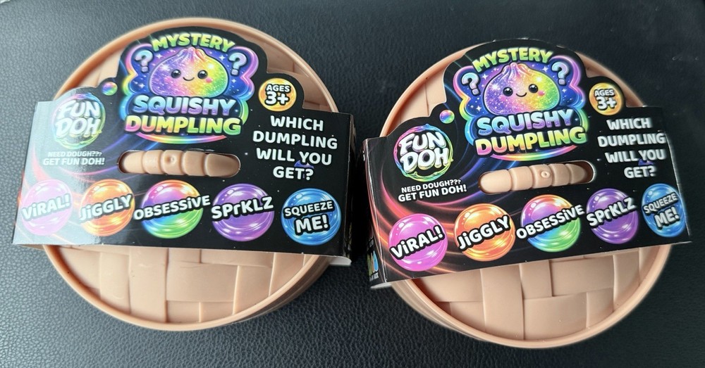 Fun Doh Squishy Dumpling. Set Of 2.