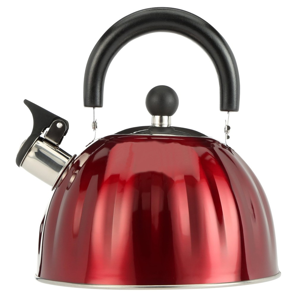 Twining 2.1 Qt. Pumpkin Tea Kettle Red