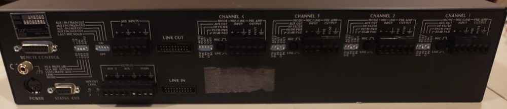 IRP AM4040 4 Channel Mixer with Equalizer
