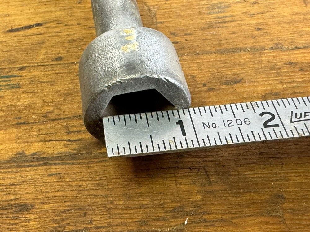 Vintage 4 Way Plumbing Plug Tool Wrench