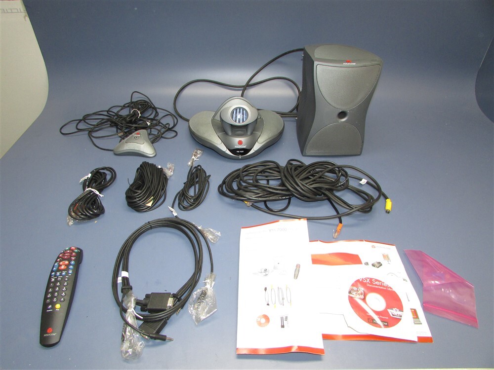 Used Polycom VSX 7400 Video Conferencing Kit