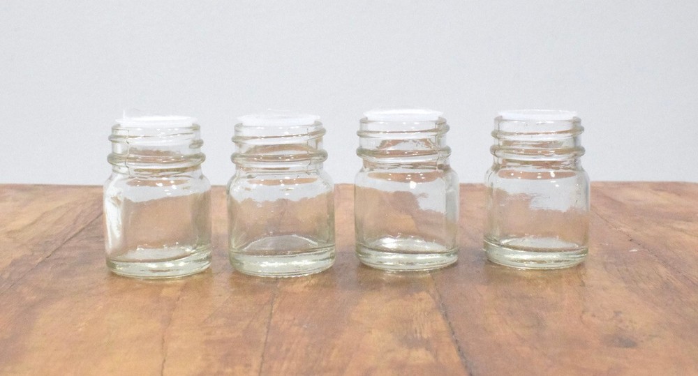 Clear Craft Glass Bottles