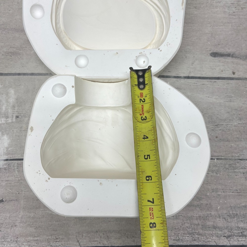 Kimple Ceramic Casting Mold Small Rock Planter #3271