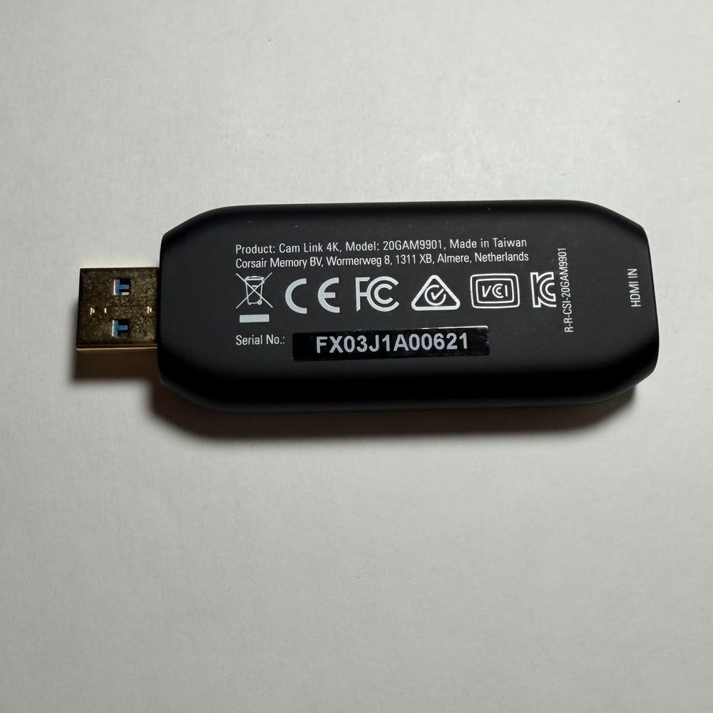 Elgato Cam Link 4K USB 3.0 (stick Only)