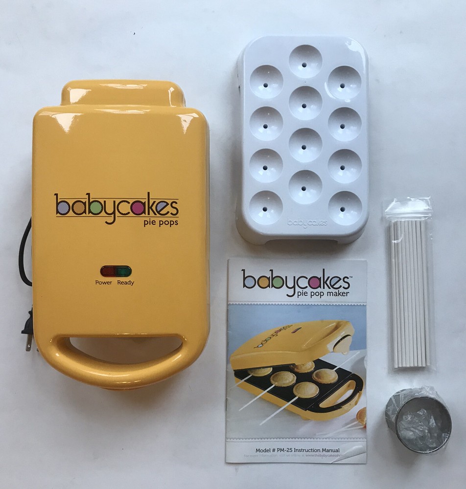 Baby Cakes Nonstick Pie Pop Maker, Yellow