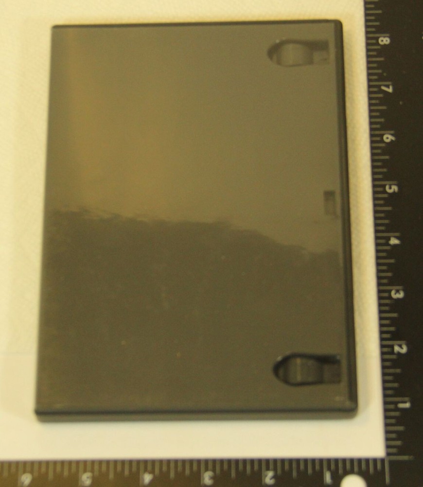 Black Single Premium Quality Replacement DVD Case - Very Good Condition