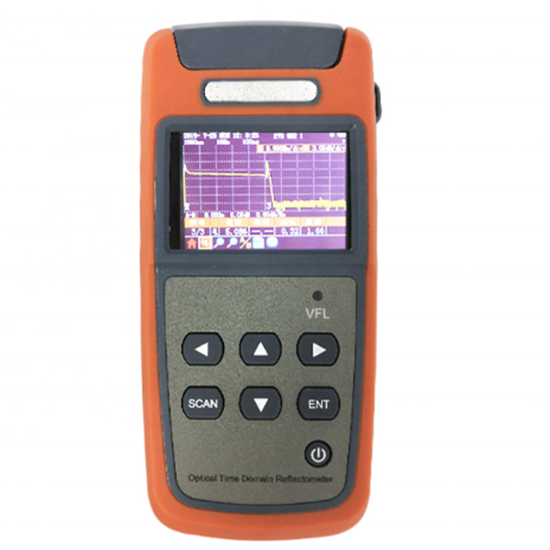 Mini Optical Time Domain Reflectometer OTDR Visual Fault Locator Built-in VFL