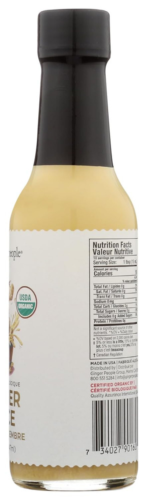 Organic Ginger Juice, 5Oz