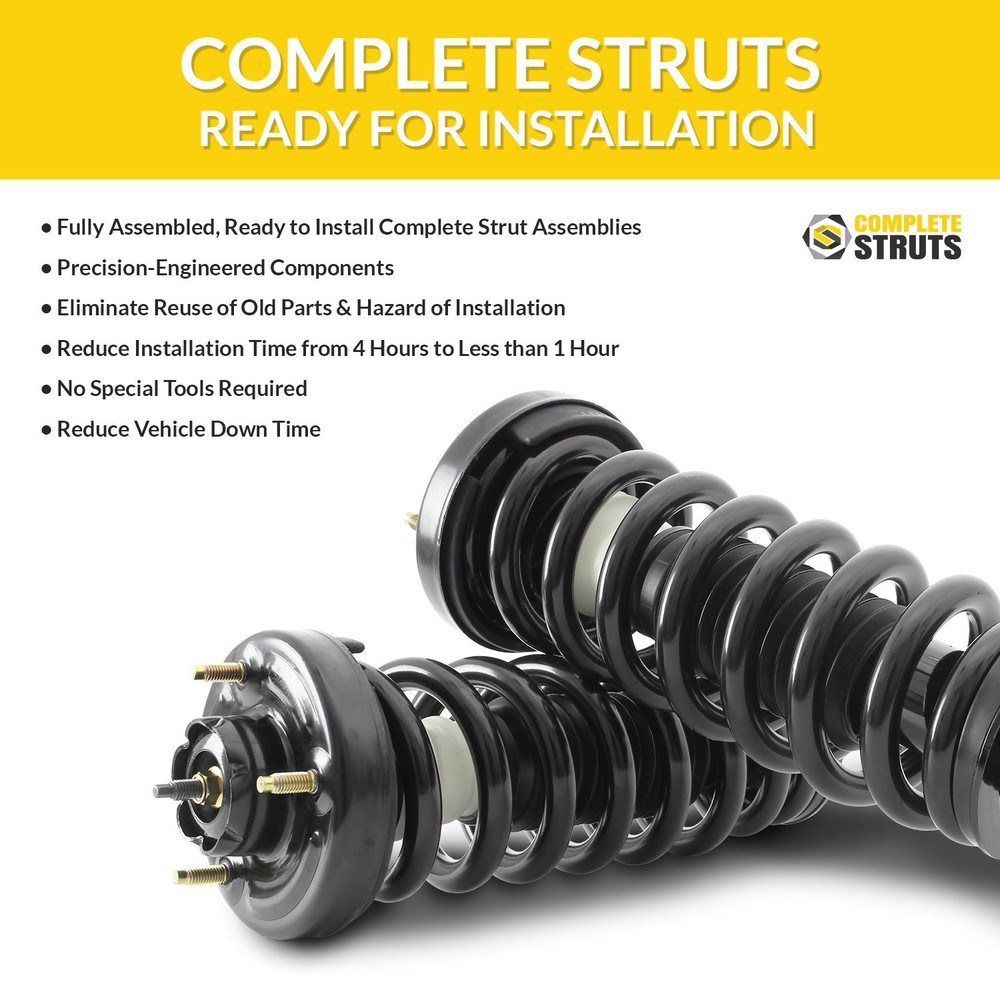 1993-1998 Mercury Villager Front Complete Struts Pair