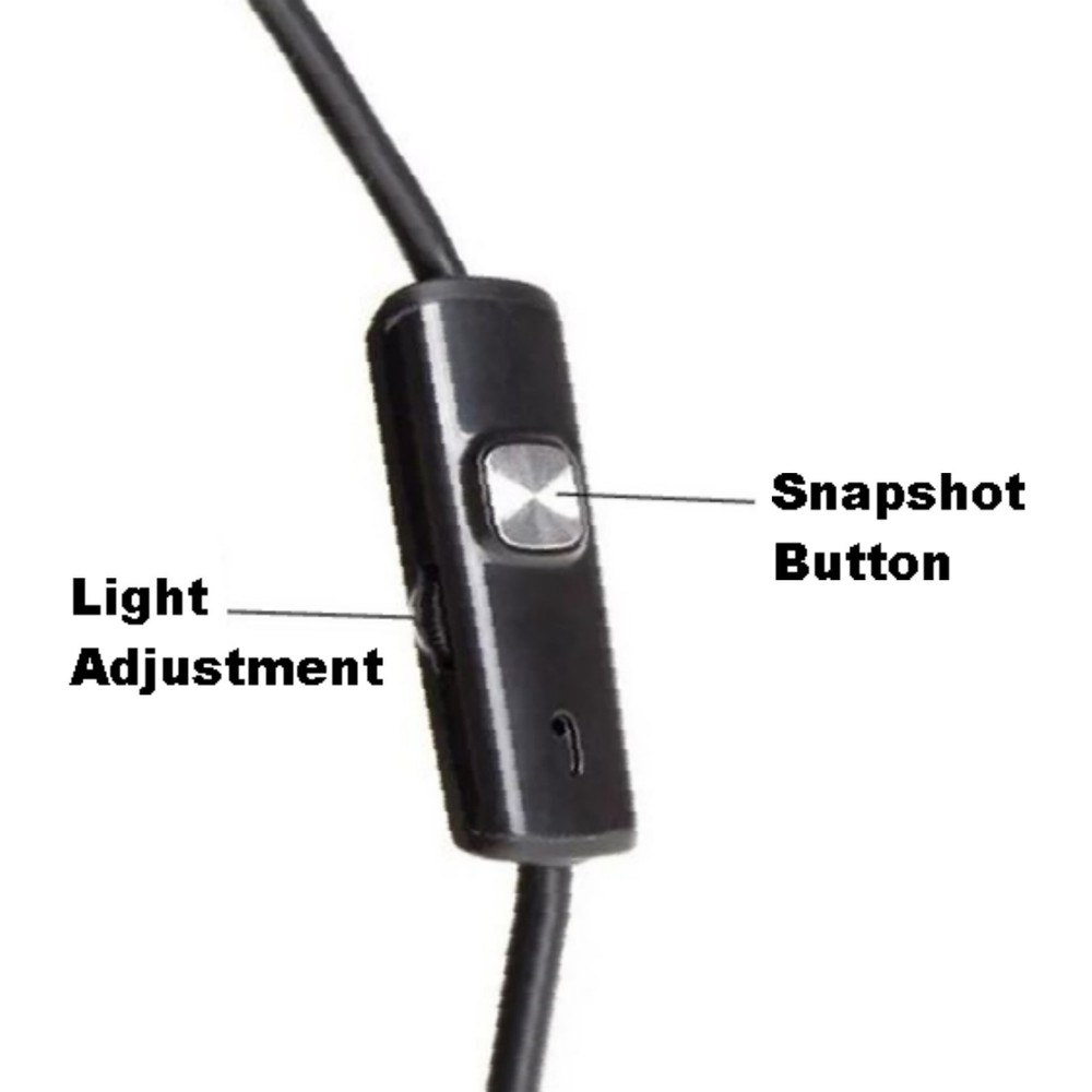 Endoscope 5.5mm Camera LED Waterproof Android Phone Tablet PC 40" Length