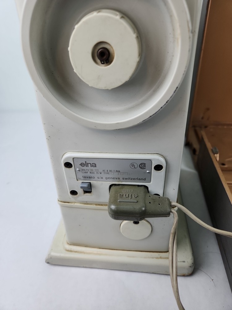 Elna Supermatic Type 62 Sewing Machine Working