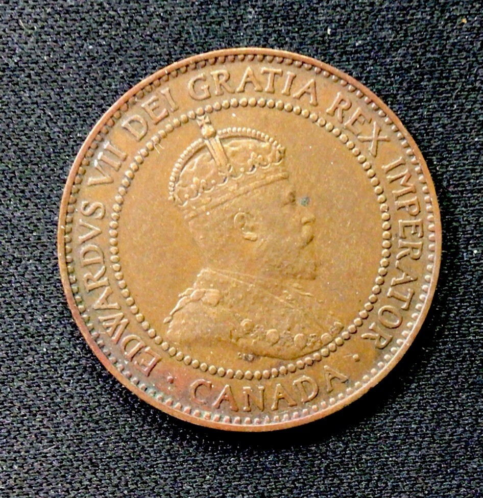 1909 Canada Large 1 Cent! ENN Coins