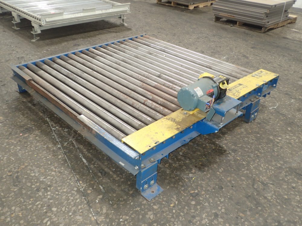 60" WIDE X 63" LONG ALBO CHAIN DRIVEN ROLLER CONVEYOR