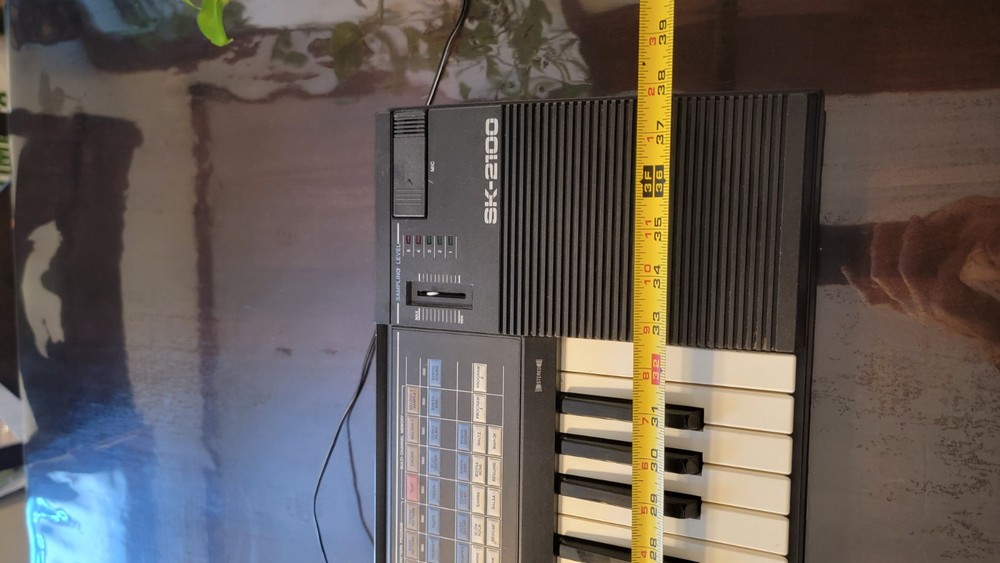 Casio SK-2100 Sampling Keyboard, Vintage Casio Sampling Keyboard