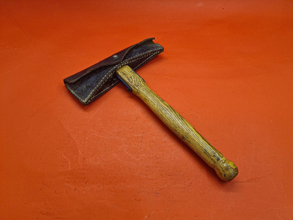 Hand forged firemans axe