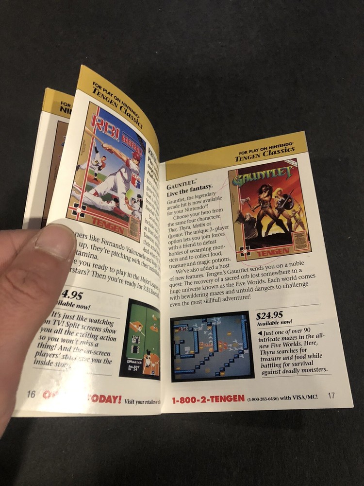 Tengen mailer Insert Catalog