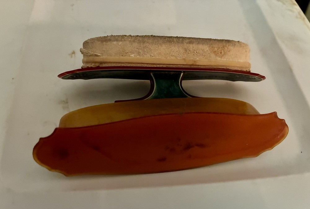 Antique Celluloid Nail Buffer Art Deco Era