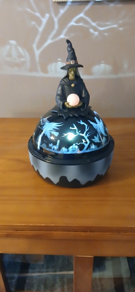 Halloween Witch Projection Led Light Show Projector Shadow Witch Sphere Dome