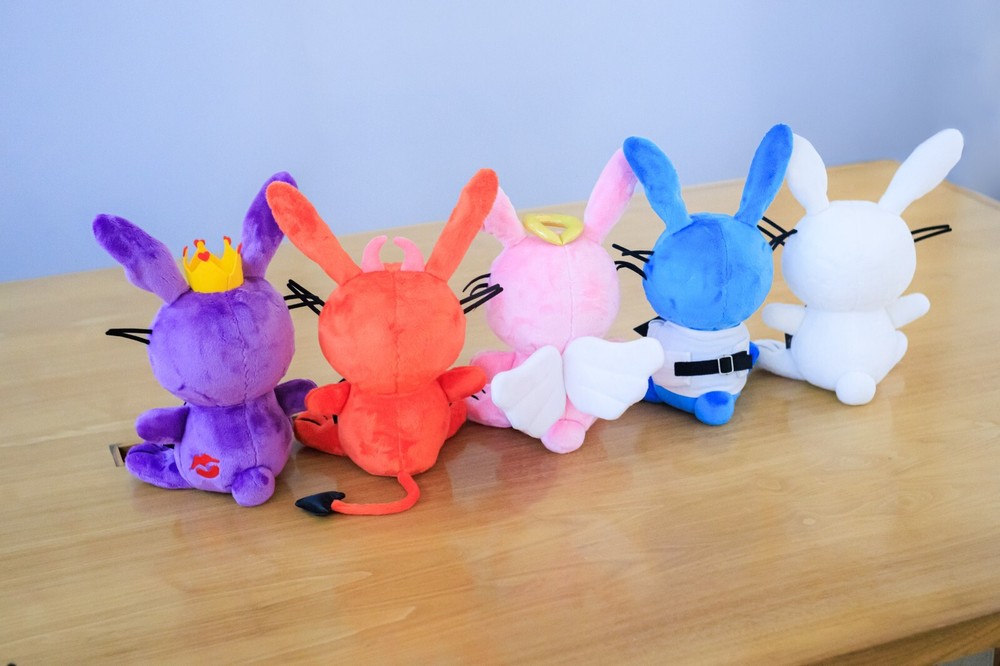 It's Happy Bunny ® - Straitjacket Plushie