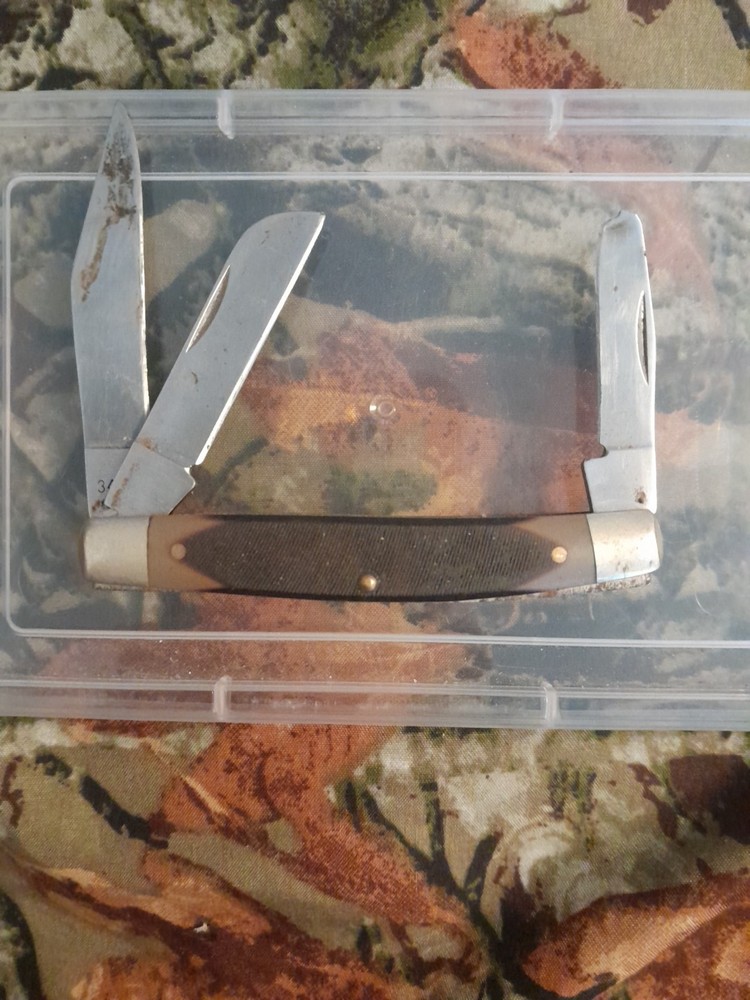 Old Timer 340T Pocket Knife Three Blade