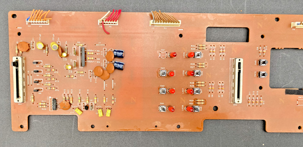 KORG KLM-1262C YG-M1 PANEL SWITCH BOARD M1 SYNTHESIZER