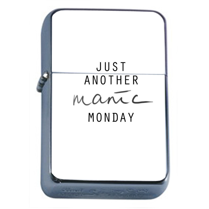 Another Monday Em1 Flip Top Oil Lighter Wind Resistant