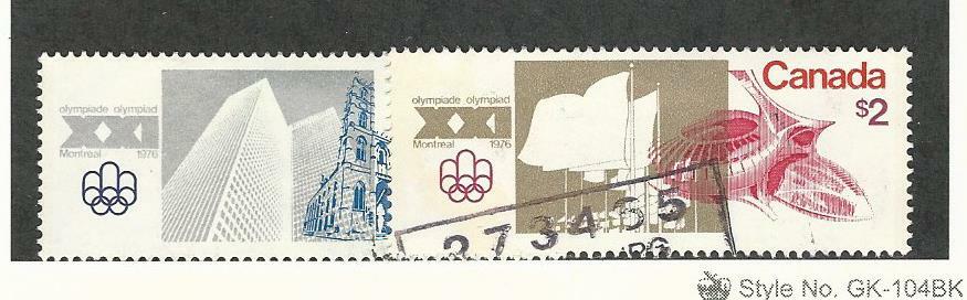 Canada, Postage Stamp, #687-688 Used, 1976 Olympics