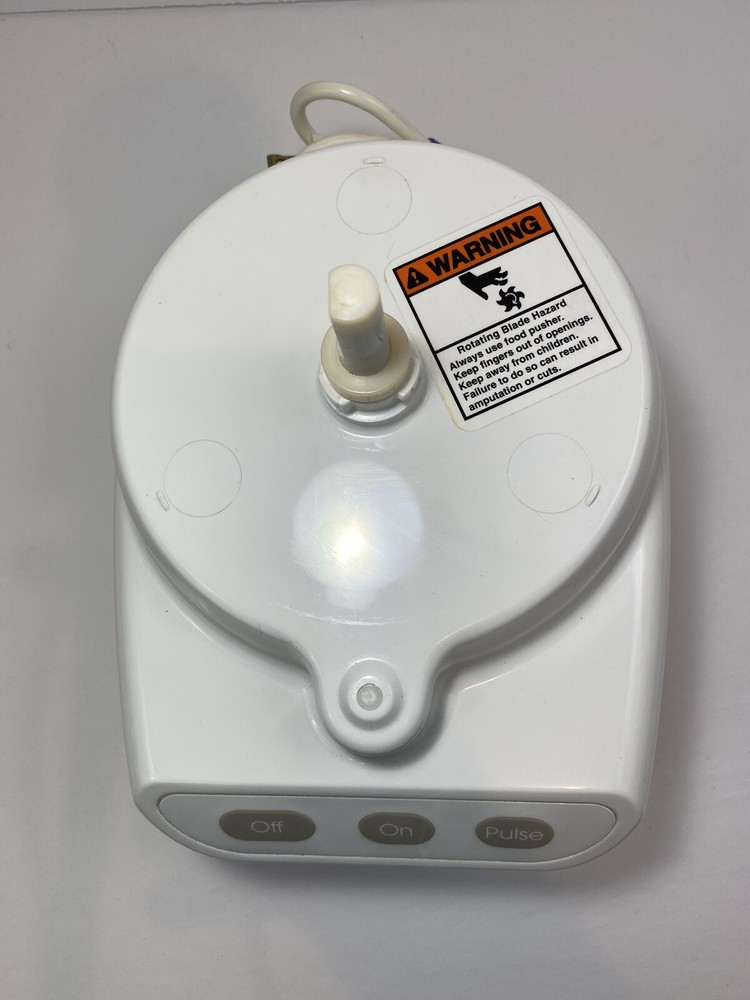 KitchenAid Food Processor KFP350WH Replacement Part Base Motor Unit Only TESTED