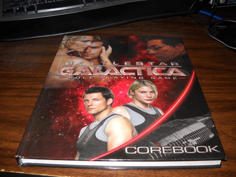 Battlestar Galactica Corebook Core Hardcover Rulebook