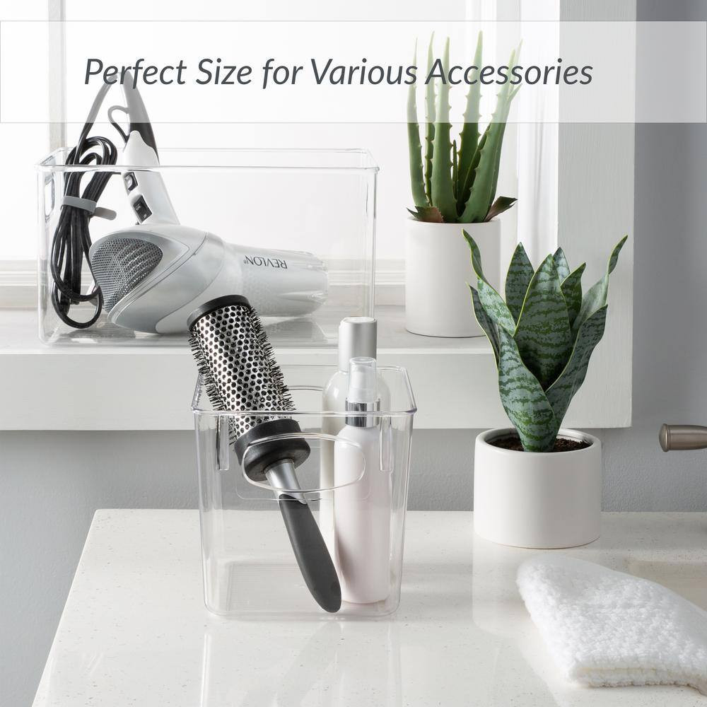 Small Square Horizontal Organizer in Clear