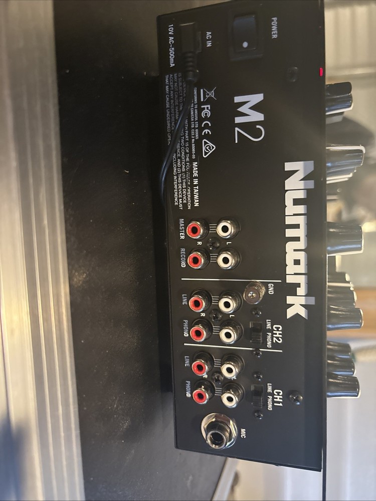 Numark M2 2-Channel Mixer (untested)