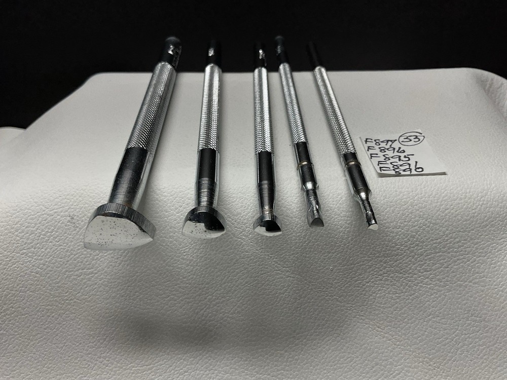 5 Ivan Taiwan, Taiwan Figures Leather Carving Tools (Ref#33)